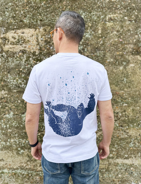 Gorilla in the Water T-shirt