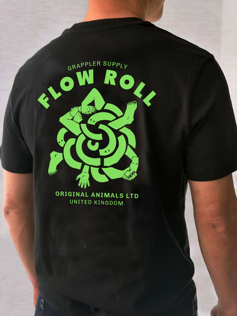 Flow Roll T-shirt - Black